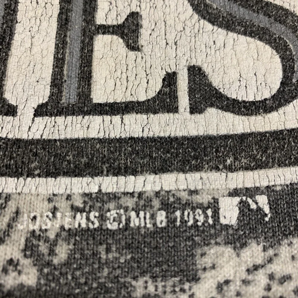 Vintage Colorado Rockies All Over Print Starter Sweatshirt MLB Crewneck 90s USA